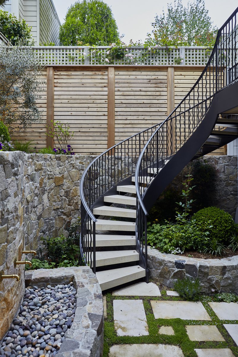 Intimate garden — human scale spaces